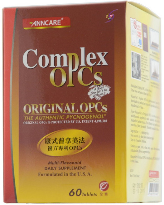 ANNCARE Complex OPCs 美法複方專利OPCs 60錠, 1個