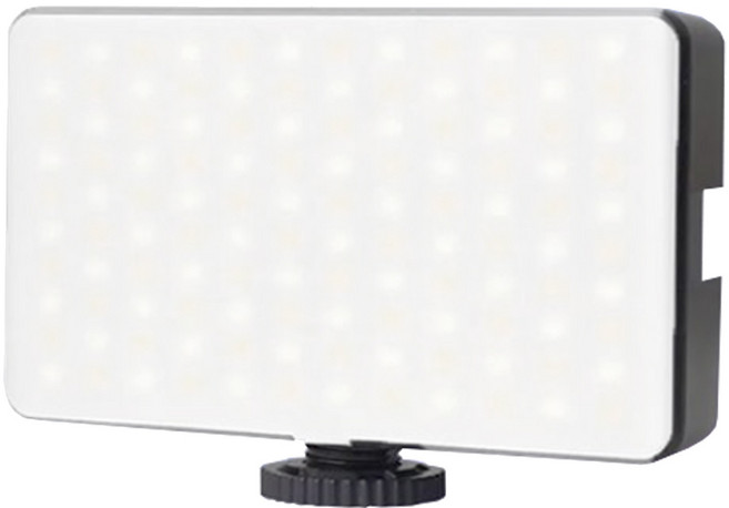 체리스팟 CS-96RGB 클립 조명 색온도 RGB 변환 다용도 LED 삼각대 스마트폰 셀프 조명, 1개