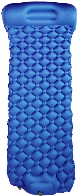 한현 캠핑 에어매트 다용도 차량용 접이식 방석 조립식, 네이비