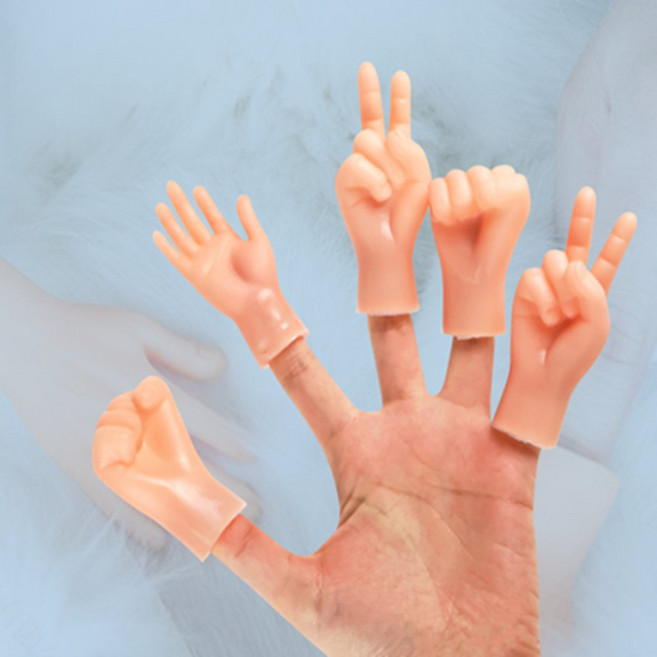 손가락 장난감 2p 고양이토이, 보