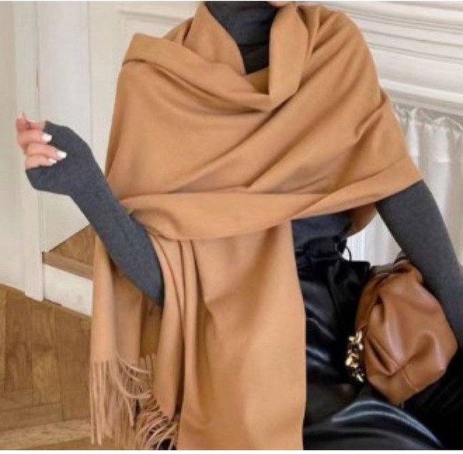 윤핏 고퀄리티 모던한 캐시미어 빅 머플러