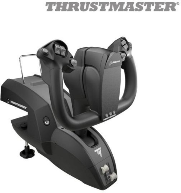 (트러스트마스터) 트러스트마스터 TCA YOKE BOEING EDITION 단품 (XBOX/PC ) 비행 조이스틱 게임 장비, 1개