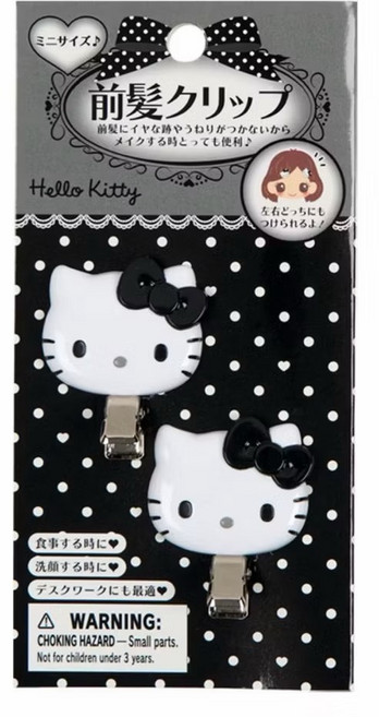 Hello Kitty 前髮夾 迷你尺寸