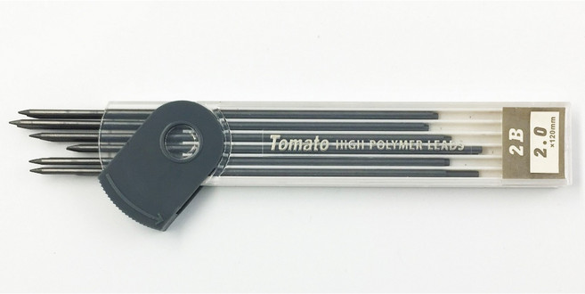 萬事捷Tomato HP-100 2.0mm 工程筆芯 (高級樹脂筆芯), 1個, 2B