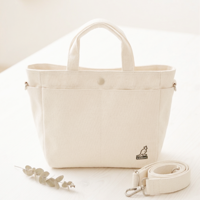 [백화점정품] 캉골 여성 미니 소풍 여행 토트백 크로스백 가방