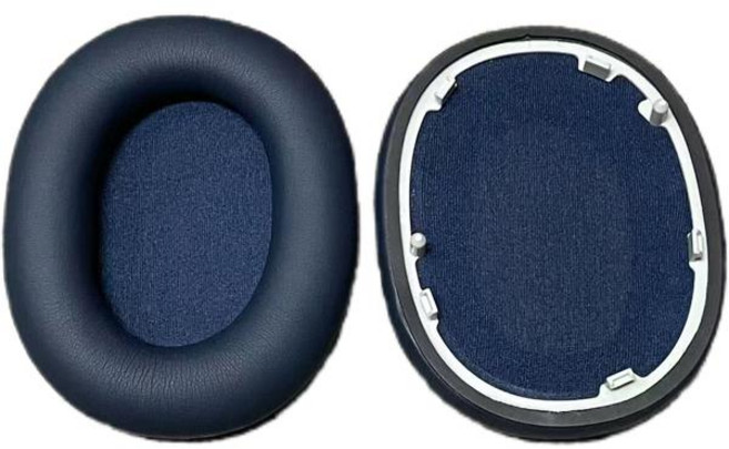 소니 WH-1000XM6 무선 헤드폰 교체용 이어패드 이어쿠션 이어필로우 예비 부품, [02] Navy blue 1 pair