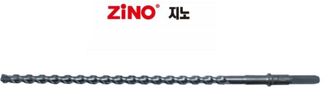 지노 육각 함마드릴비트 ZH25-50X 콘크리트비트 25x505(+), 1개