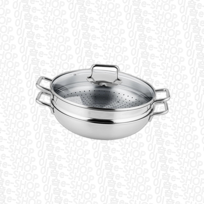 COOKEVER쿡에버 스테인리스 찜기 28CM COOKEVER WOK STEAMER 28CM