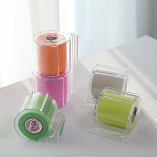 메모롤 테이프 50mm 5색, RK-50CH-LE 레몬