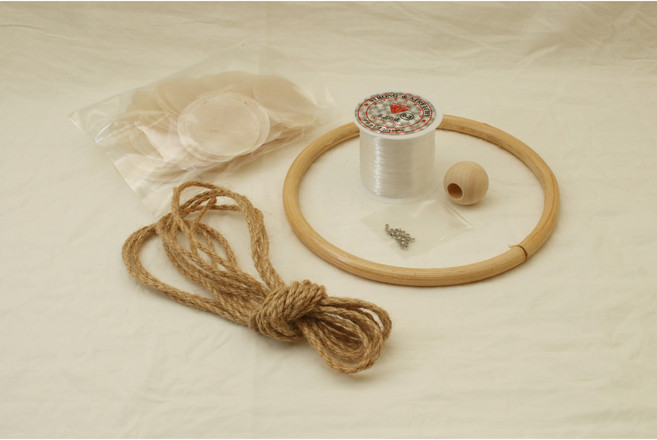 대형 발리 자개 모빌 만들기 재료 세트