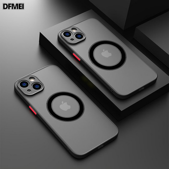 DFMEI 磁吸手機殼 膚感噴油 全包磨砂 保護套 批發