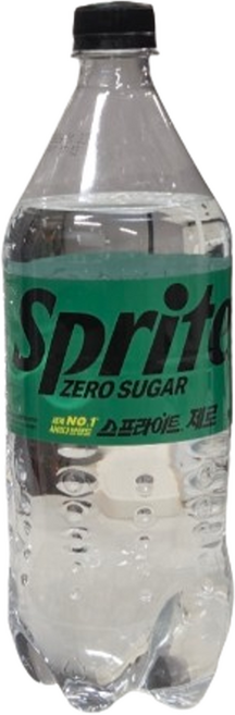 스프라이트 제로 사이다 PET, 1L, 4개