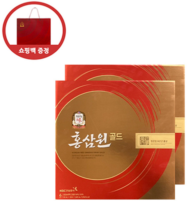정관장 홍삼원 골드 50ml 30포 2세트, 1.5L