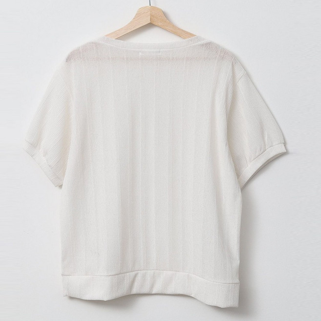 빅걸스토리 빅사이즈 여성 무지 베이직 세라 반팔티