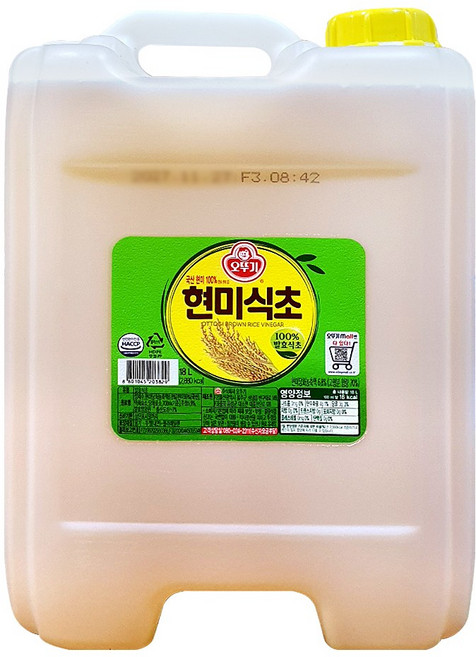 무배_현미식초(오뚜기 18L) 업소용, 18L, 1개