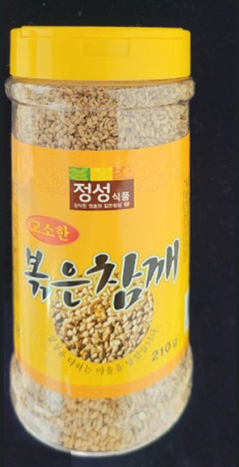 정성식품 고소한 볶은참깨(병), 5개, 210g