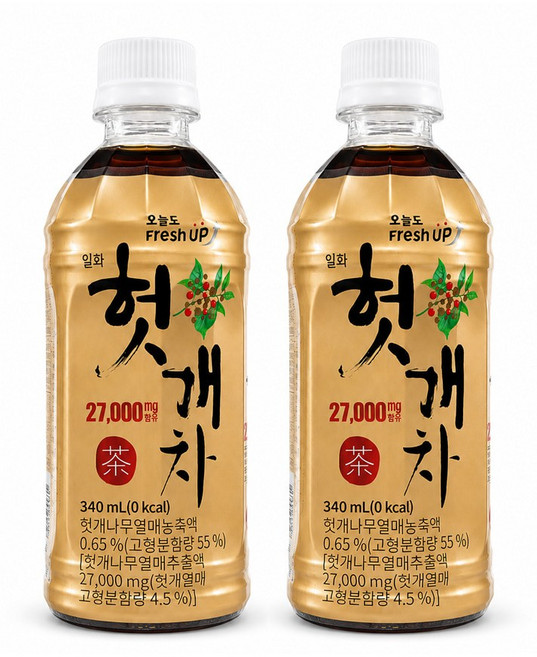 일화 [일화] 헛개차, 340ml, 20개