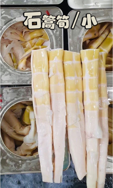 熟的石篙筍 轎篙筍 3種尺寸 業務用 30斤, 1個, 石小 / 較細,酷澎宅配每單上限1桶