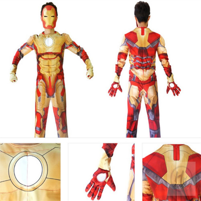 더블H샵 할로윈 코스프레 아이언맨 성인용 L