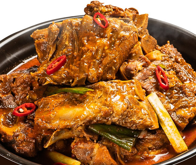 Fresh 간편조리식 해장왕 매운국물뼈찜 중량별, 2개, 600g