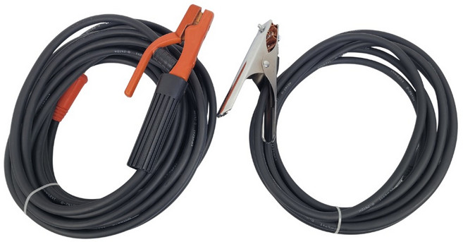 가정용 용접기 용접선 홀더선10m 어스선5m 세트 구성 25SQ, 1개, 홀더10어스5 SET