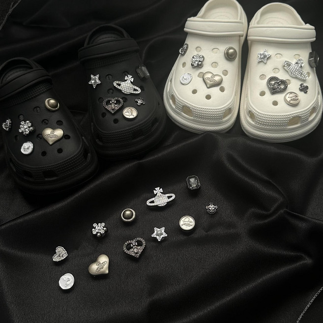 失落土星 洞洞鞋配件鞋花套裝