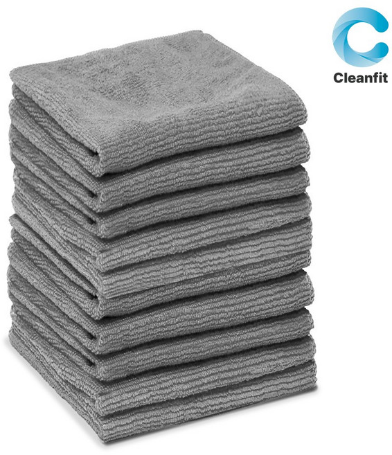 하이텍 경편극세사 손걸레 회색, 경편(회색), 10개