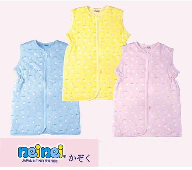 neinei奶瓶家族 鋪棉防踢被 背心