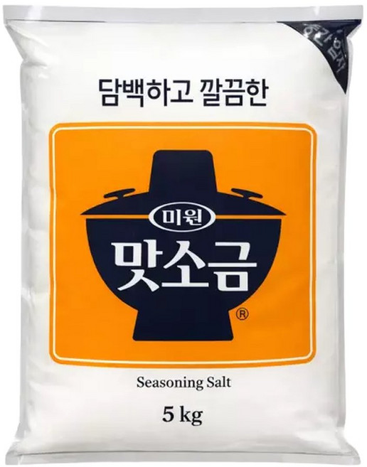 청정원 맛소금 5kg 업소용 대용량 식자재, 1개