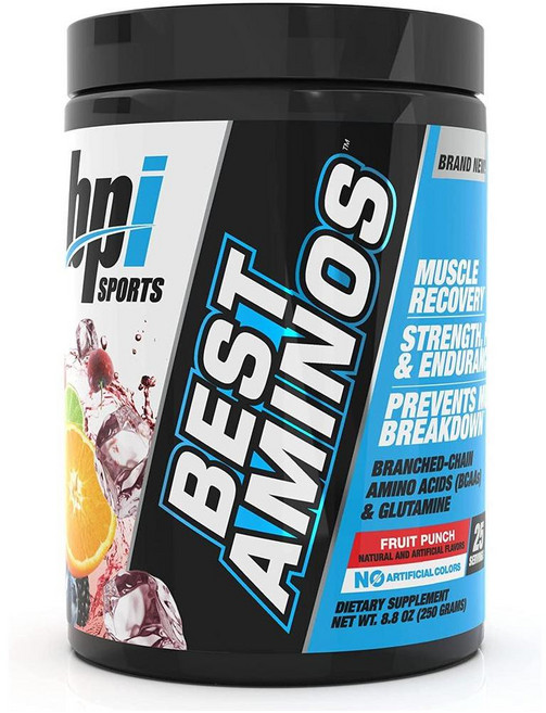 BPI 스포츠 베스트 아미노산 BCAA 파우더 프룻 펀치맛 250g, 1개