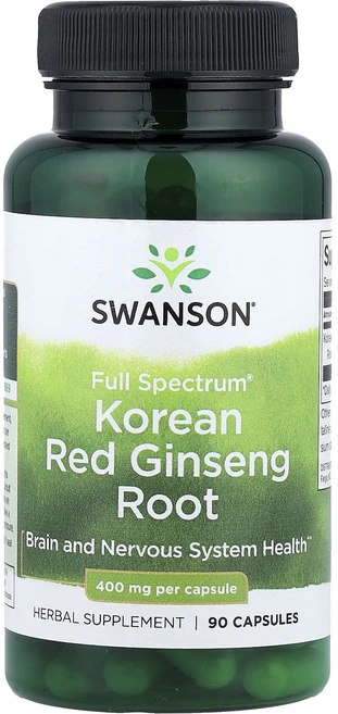 헁복하고 건강하세요 Swanson Full Spectrum® 한국산 홍삼 뿌리 400mg 캡슐 90정 늘 챙기셔야합니다, SwansonFullSpectrum한국산홍삼뿌리400m, 1개 - 쿠팡