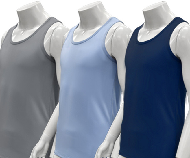 시원한 아이스 쿨 여름 남성 인견 런닝 3종세트