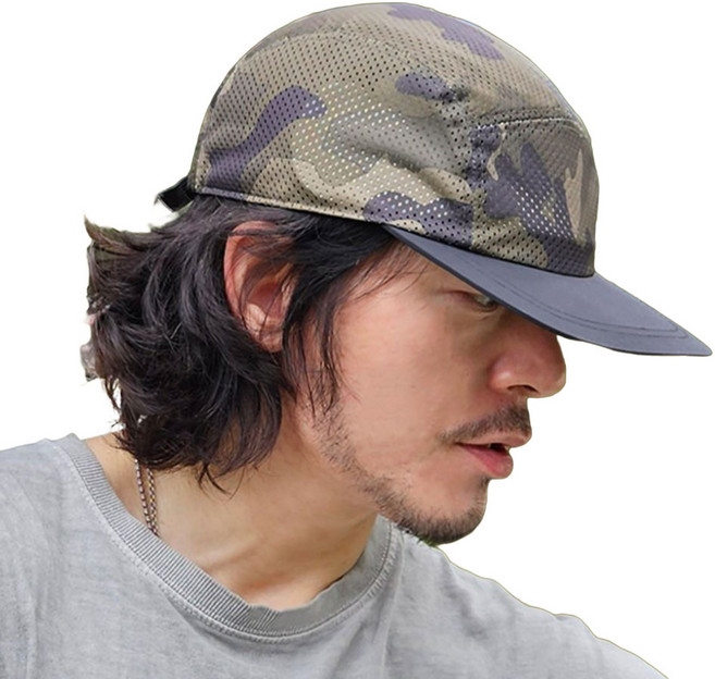 59cm 64cm 빅사이즈 메쉬 테니스 캠프캡 스냅백 대두모자 6color, 카모