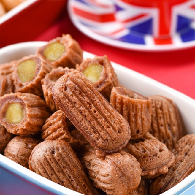 델리 한입 츄러스 커스터드크림 간편한 아이들 간식, 750g, 2개