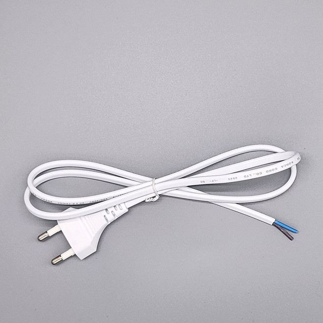 국산 파워 코드 브래트 전선 전원 가전 케이블 8자 K004, 1개, 2m