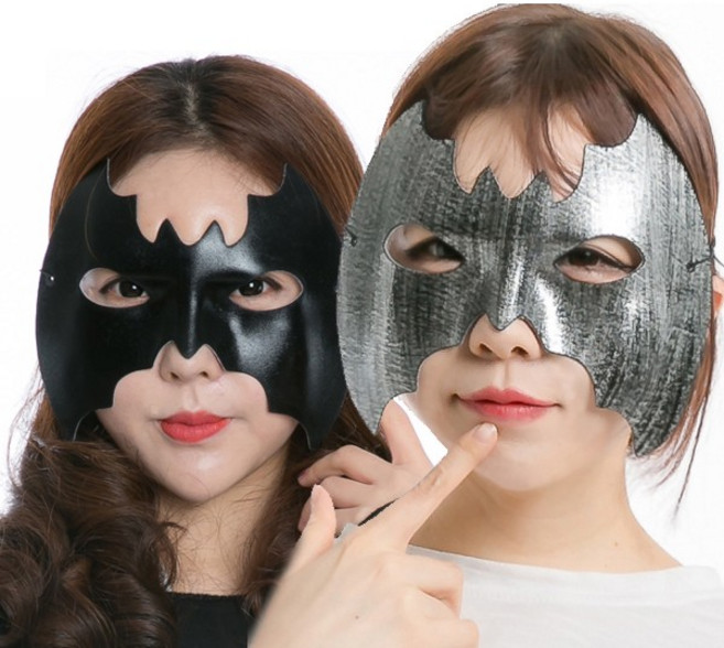 팬텀가면 파티 오페라의 유령 할로윈가면 분장, 1개, 블랙