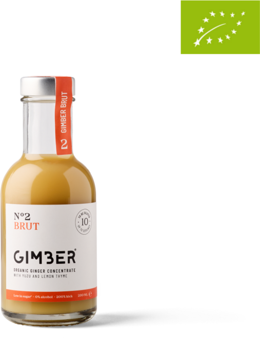 짐버 진저샷 프리미엄 유기농 No.2 브룻 레몬 생강 허브스파이스 무카페인, 1개, 200ml