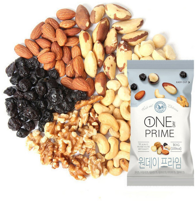 산과들에 하루 한줌 견과류 원데이프라임 90봉 / 3개월분, 20g