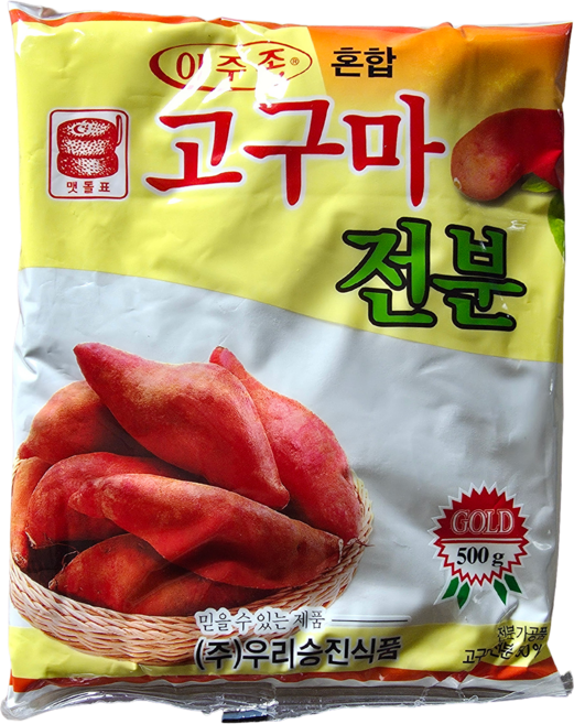 우리승진식품 아주존 멧돌표 혼합고구마전분, 1개, 500g