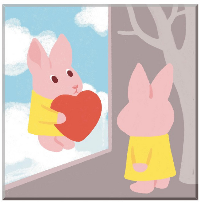 모모픽스페인팅 DIY 유화그리기 25 x 25 cm, 또다른나(B29), 1개