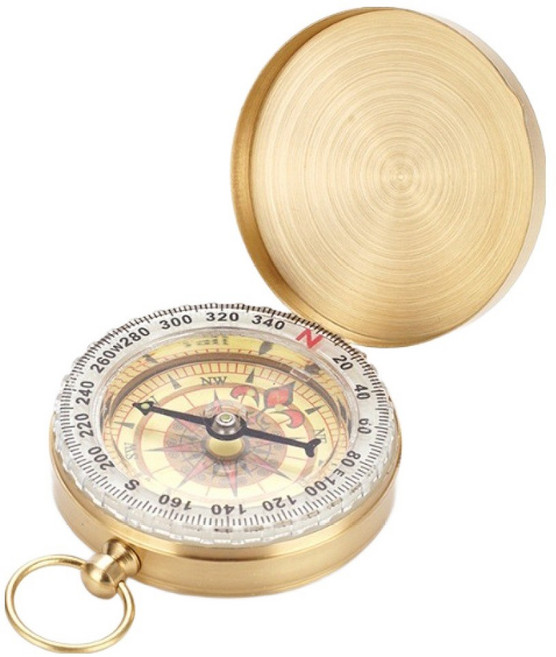 하이퍼플래닛 아웃도어 캠핑 등산 휴대용 나침반, 혼합색상, 1개