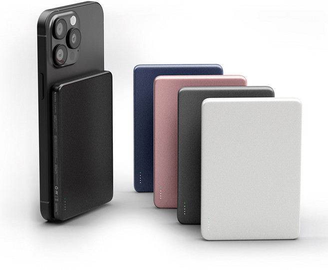 지니비 포켓비 초슬림 맥세이프 보조배터리 PD 고속 유무선 충전 10000mAh C타입, 다크 네이비, Gsafe-PB10K