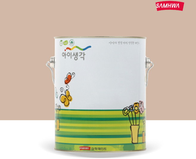 아이생각 수성 무광 페인트 4L, 누디(SH S 2010-Y50R), 1개