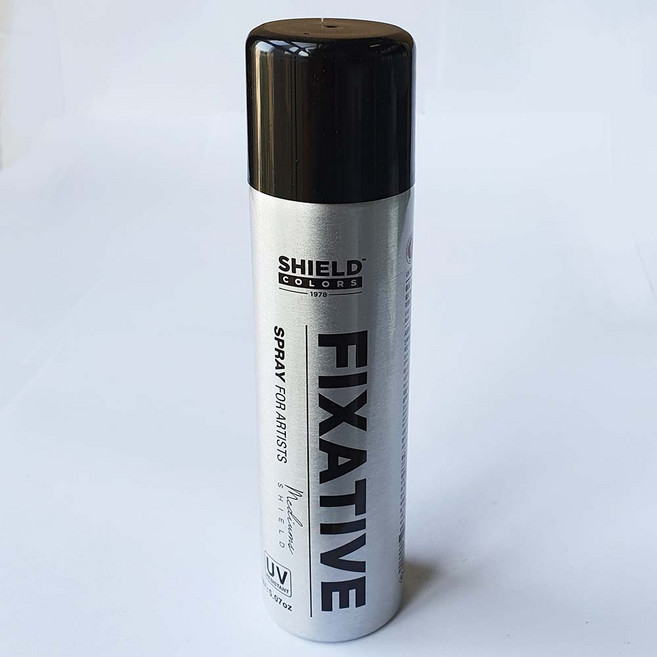 쉴드 픽사티브 150ml/ 아크릴 유화물감 보조제 첨가제 분무식 공예 작품보호 정착제