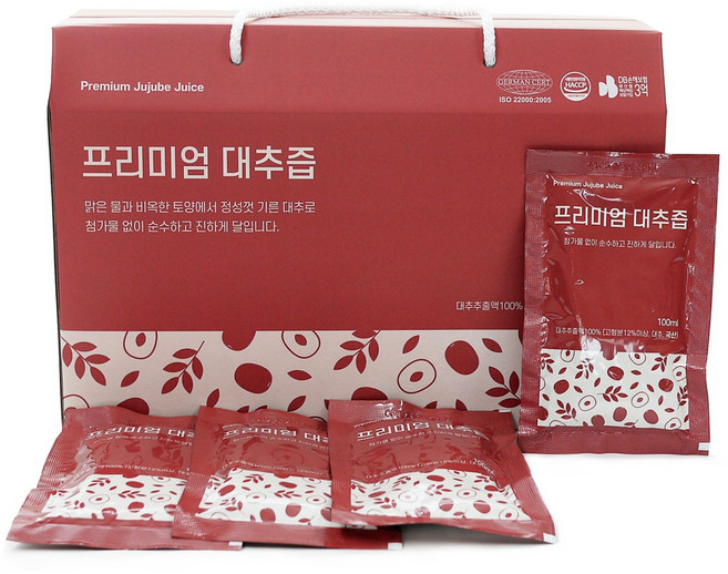 구록원 프리미엄 대추즙 대추엑기스 100%, 3L, 30개(포)