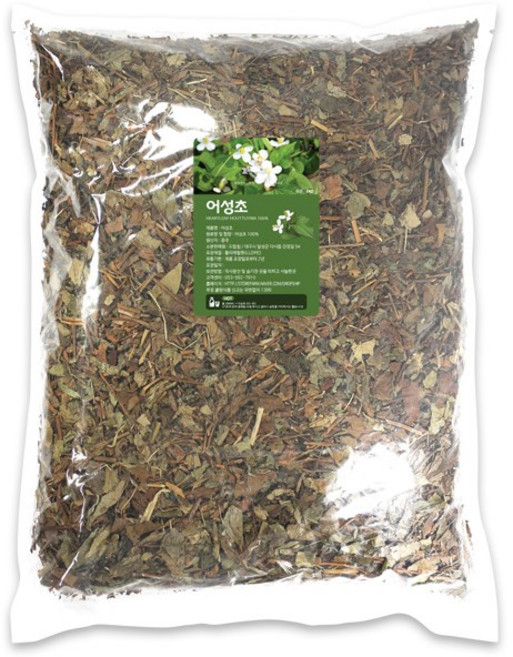 어성초(중국) 1kg 말린 어성초차 건강 한방 약재 차, 어성초[중국] 1kg, 1개