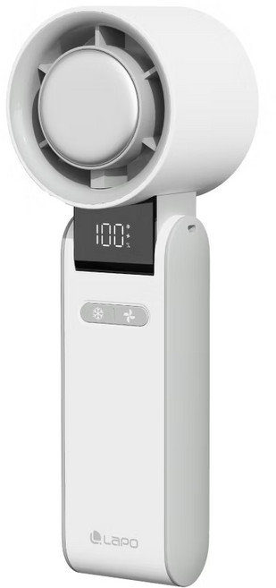 LaPO 製冷高速可折疊隨身風扇 LF-C01, 白色