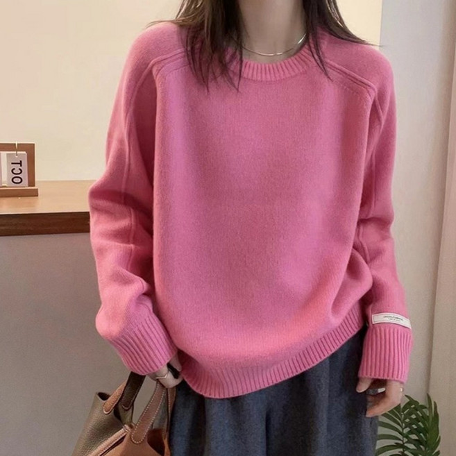 제나온 여성 소프트 루즈핏 데일리 니트 5color