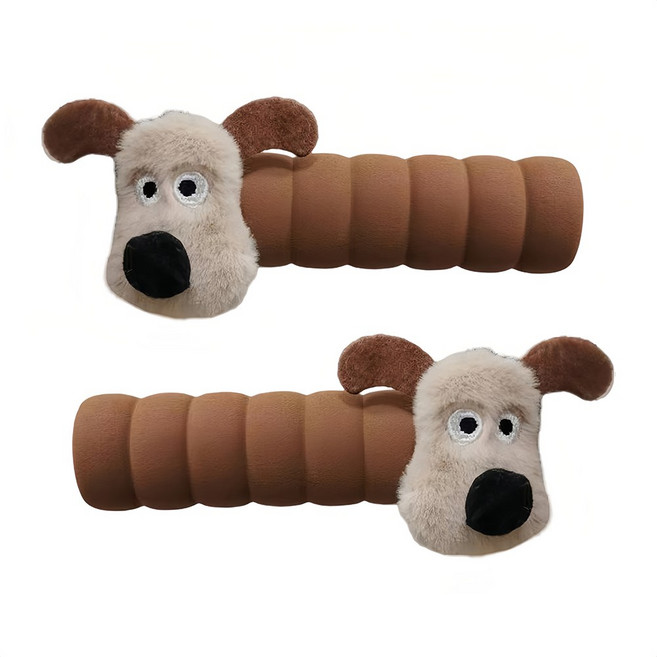 쬬린 귀여운 문손잡이 보호 쿠션 커버, 강아지, 1개