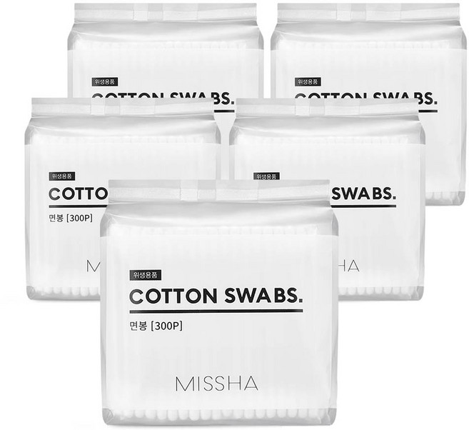 미샤 면봉, 300개입, 5개